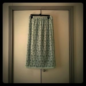 Pencil Lace Skirt